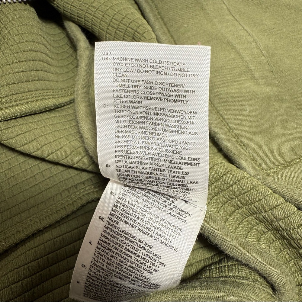 Adidas Olive Green "Three Stripe" Print Bomber Jacket - Picture 15 of 16